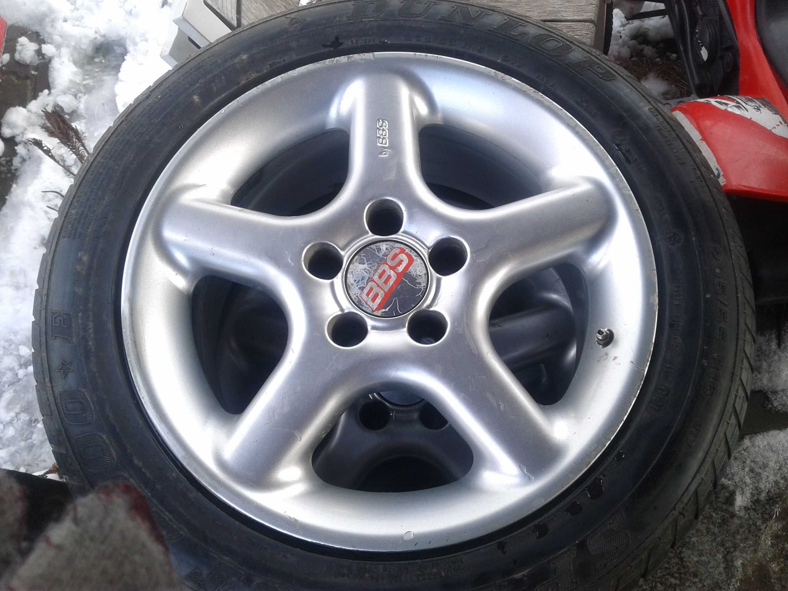 Alufelgi 16 BBS 5x112 Opony Lato 205 55 R16 VW AUDI SEAT SKODA