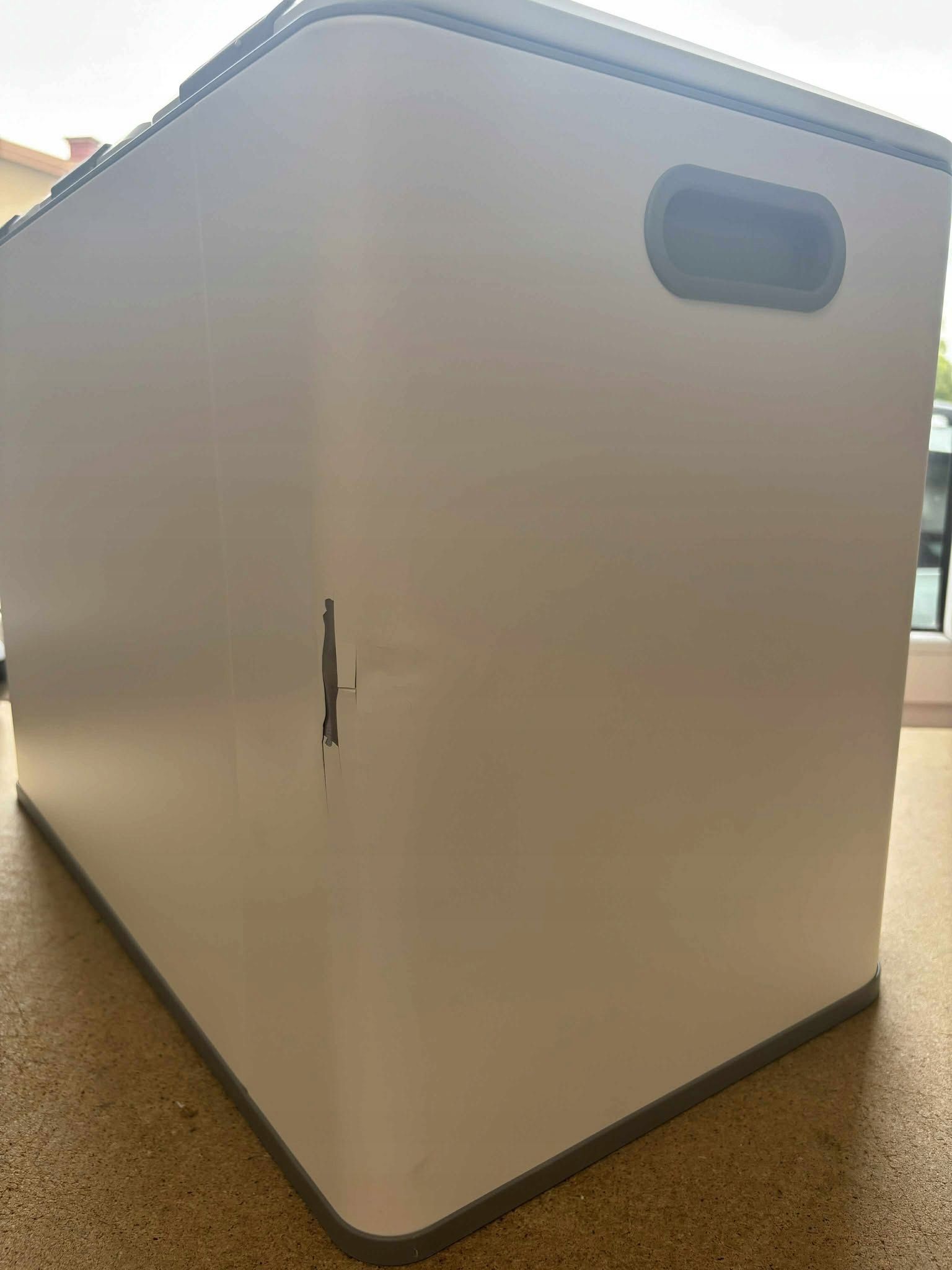 Kosz na śmieci Songmics 45 l System segregacji 3 -komorowy LTB740W02