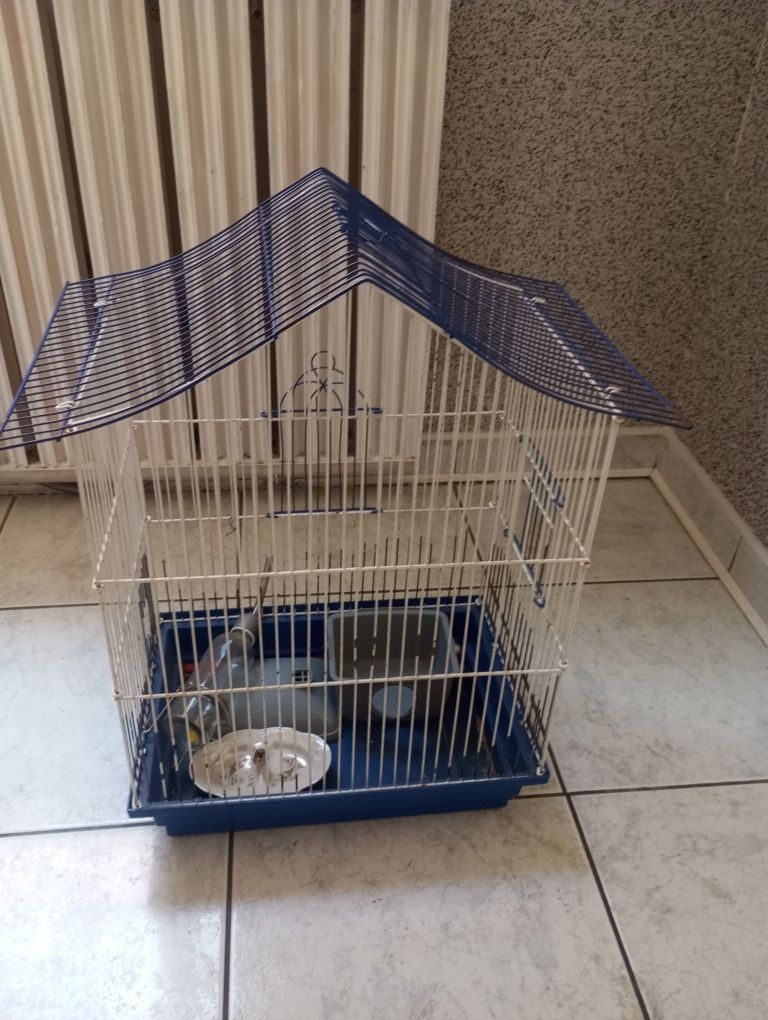 Klatka dla chomika oraz dla papugi