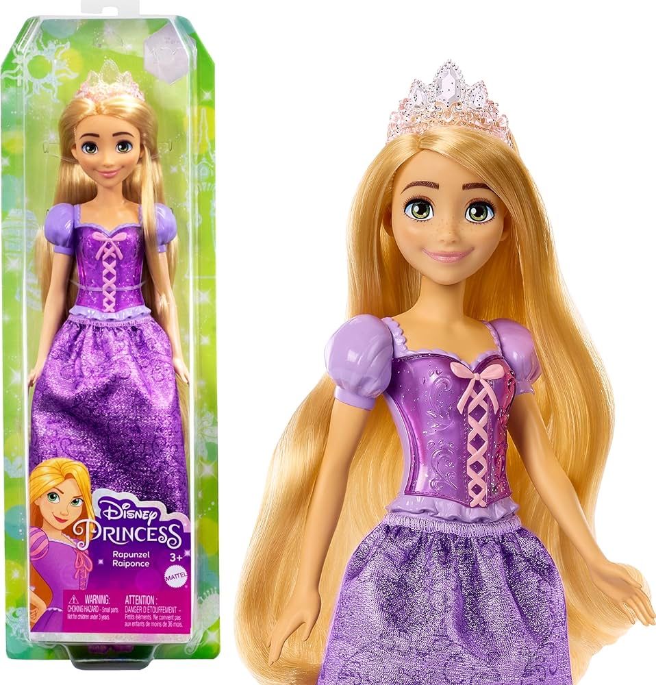 Mattel Disney Princess Dolls, лялька Рапунцель, Жасмін, Меріда