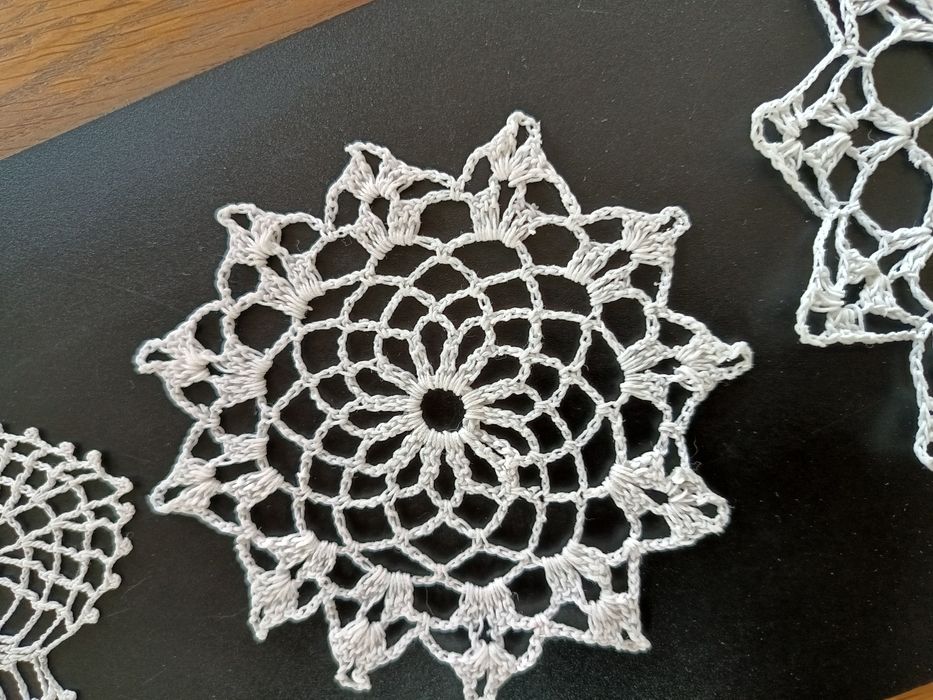 Haftowane serwetki handmade mix wzorów