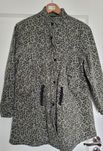 Zara płaszczyk, parka, kurtka khaki panterka 152