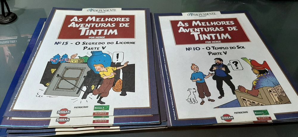 TINTIN e as suas 14 melhores aventuras