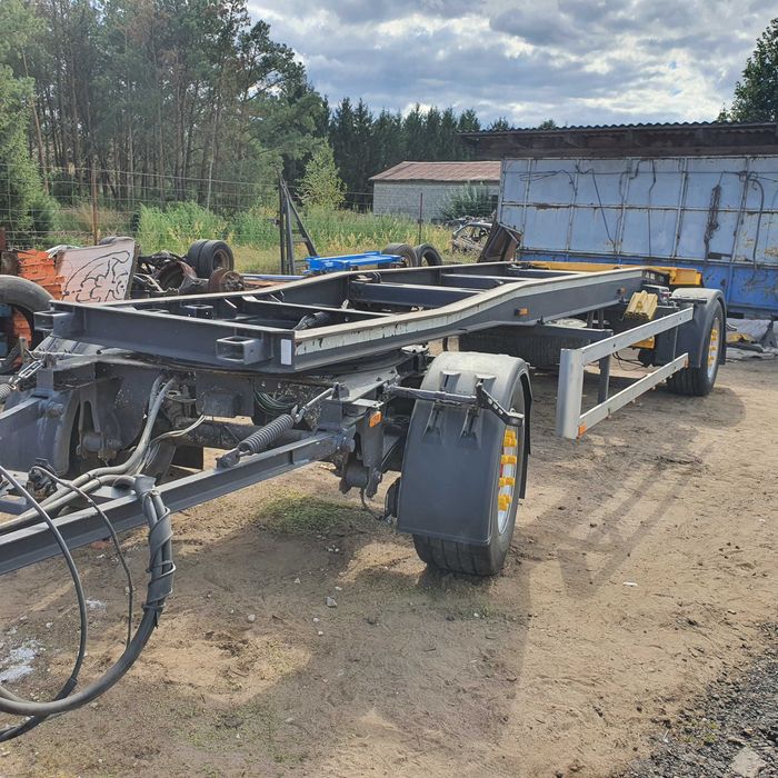 Huffermann SCHMITZ ACF 18 przyczepa do zabudowy rama
