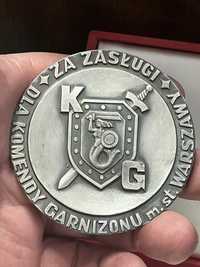 Medal wojskowy komendy garnizonami M.st. Warszawy