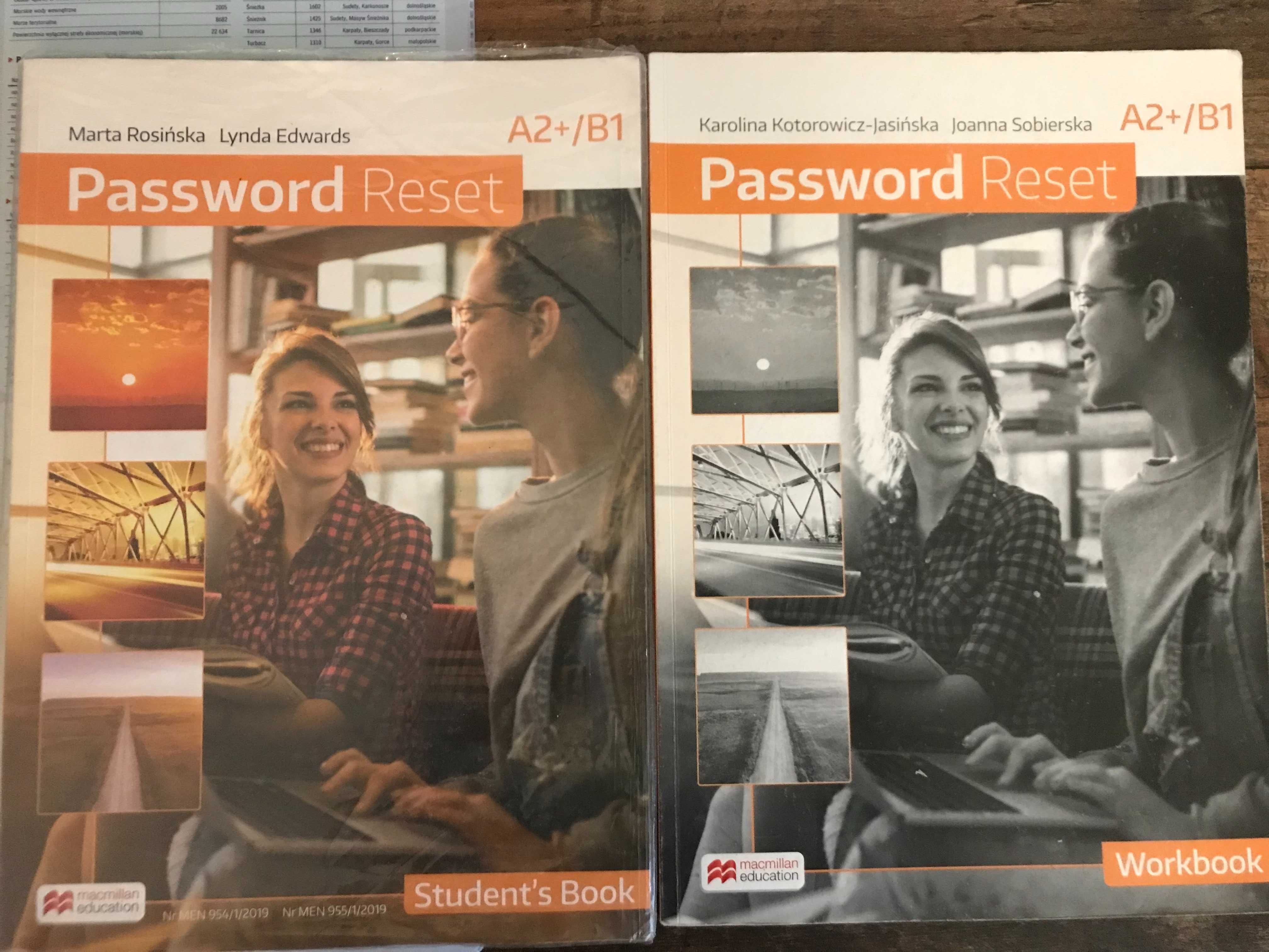 Password reset A2+/B1 KOMPLET