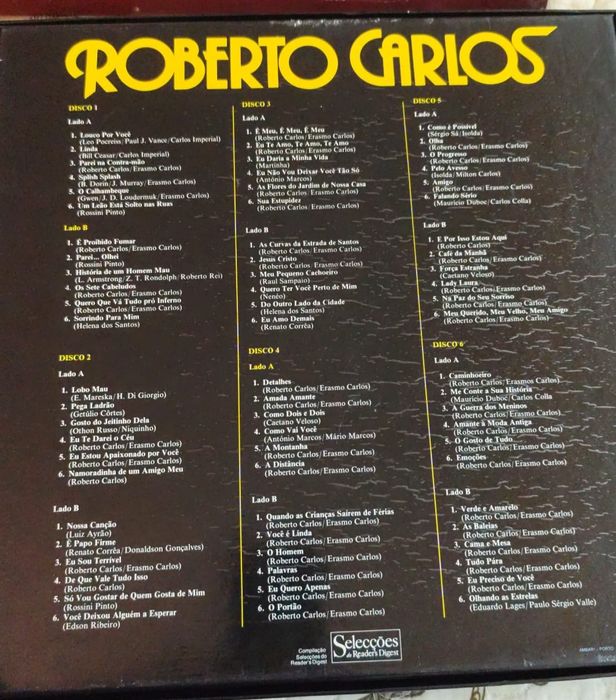 Roberto carlos vinil