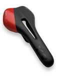 Siodełko rowerowe SELLE ITALIA X3 z otworem czarno czerwone FV 029-183