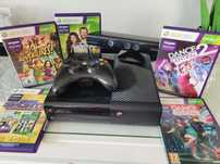 Konsola Xbox 360 S SLIM + Pad + Kinect + Gry Pełny Komplet
