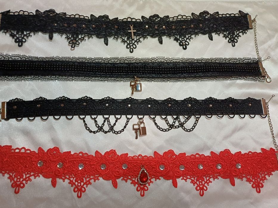 Чокер на шею,эксклюзив,готика стиль