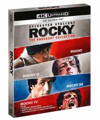 Rocky: The Knockout Collection Blu-ray 4K. Nowa!