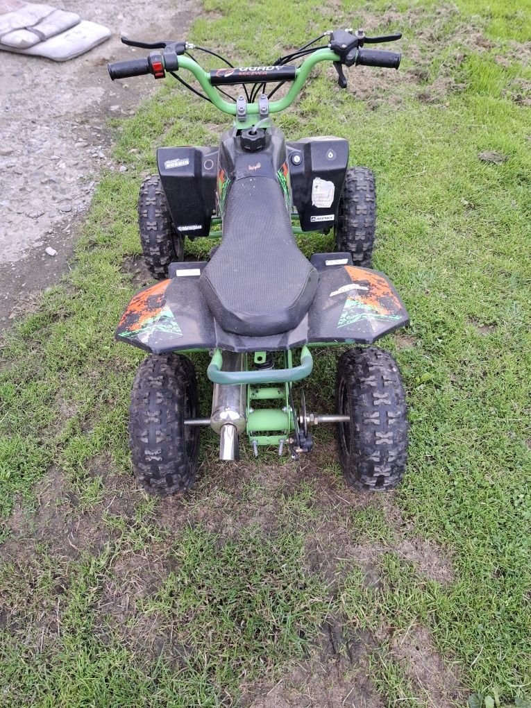 Mini quad spalinowy 50cc dla dzieci uszkodzona cewka
