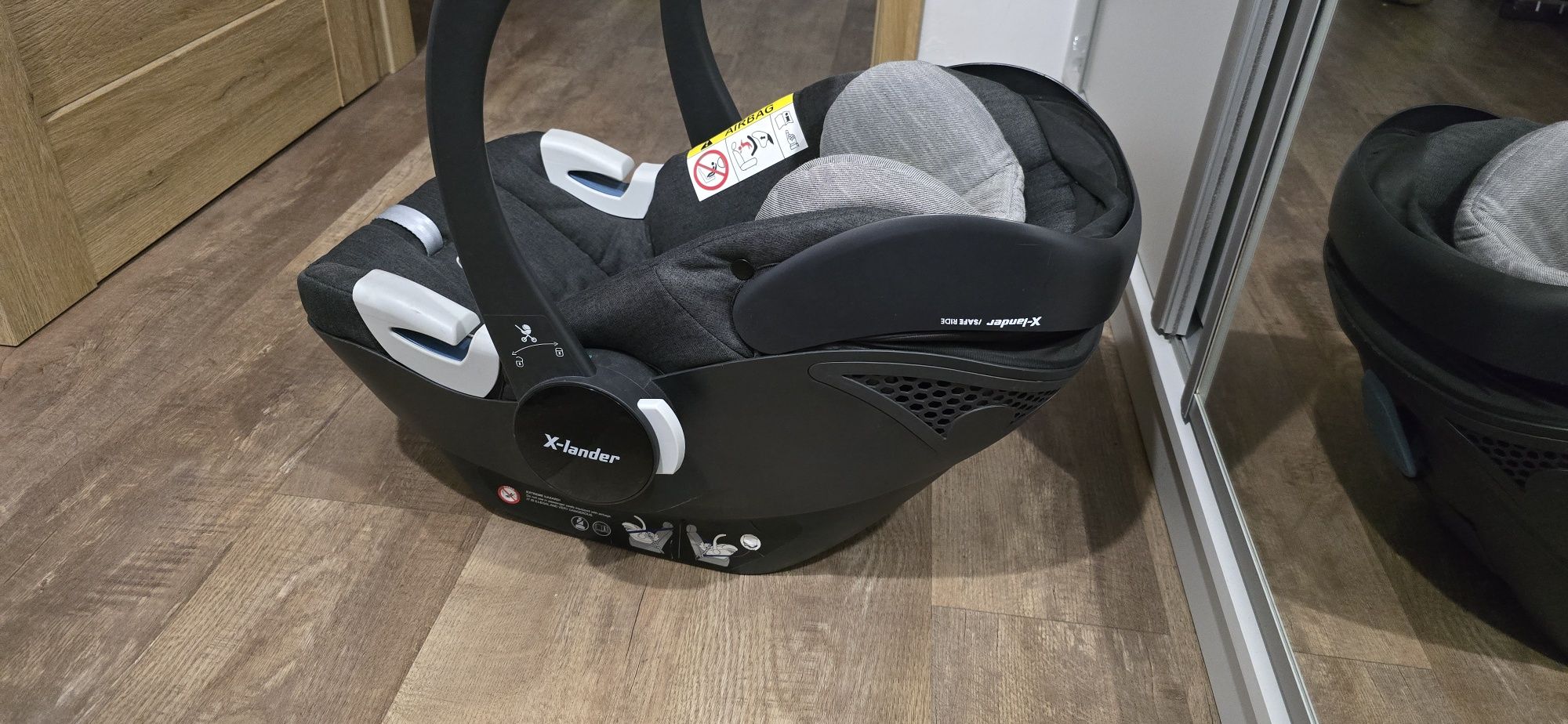 X-lander x-move 3w1 gondola, spacerówka, fotelik do auta po jednym dzi