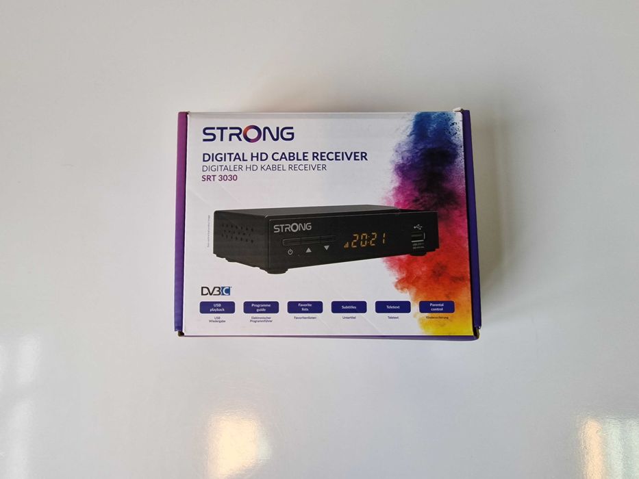 Dekoder DVB-C Strong SRT 3030