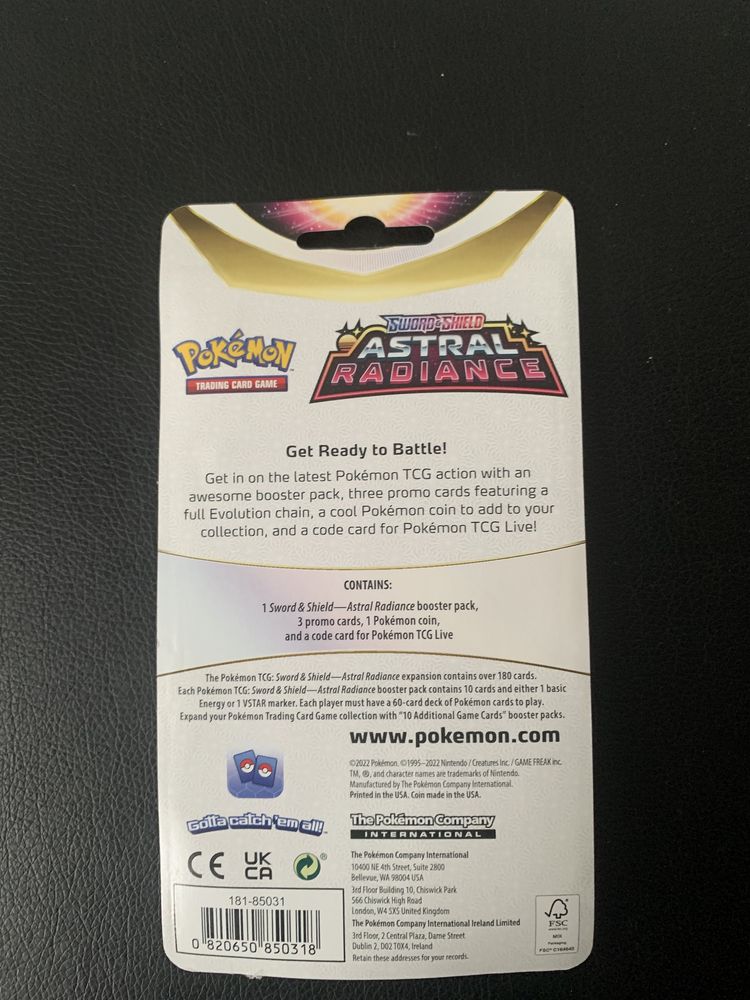 Pokemon TCG: “Astral Radiance: Feraligatr” – Premium Checklane Blister