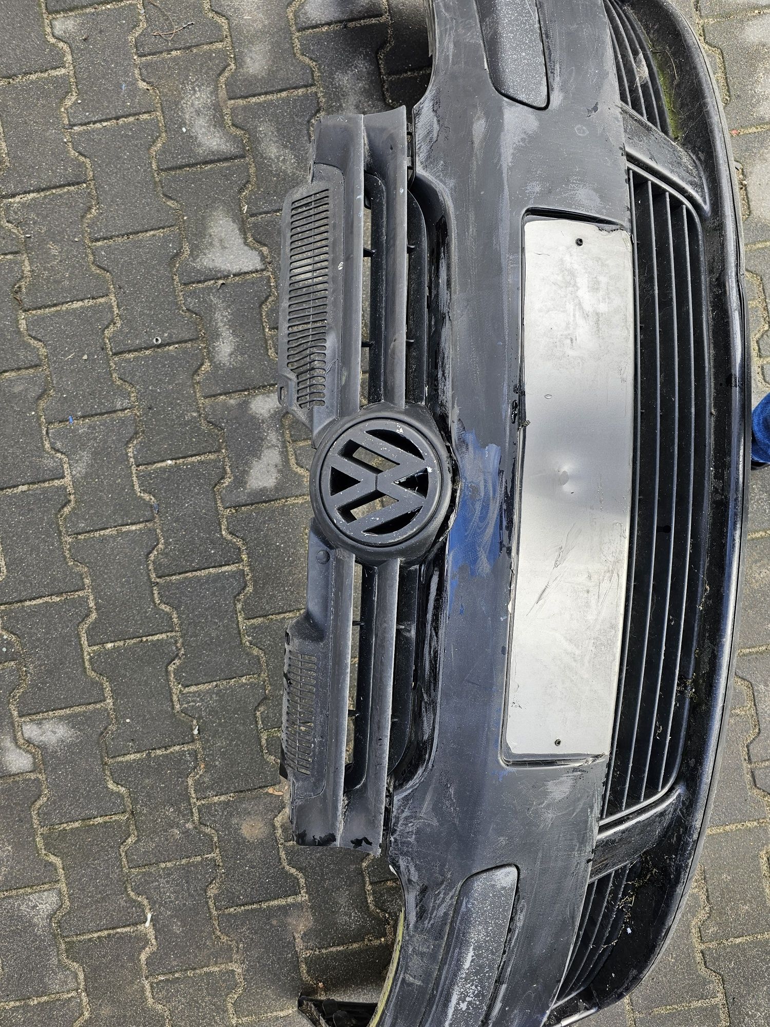 Zderzak Przód Grill Spryskiwacze Reflektorów VW Golf V 5