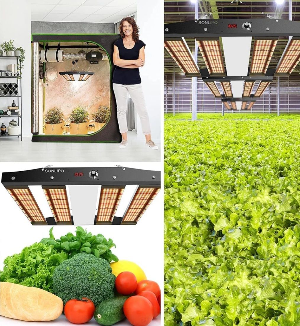 Grow Led barras ajustáveis Nascer Sol 250w diodos Samsung LM281