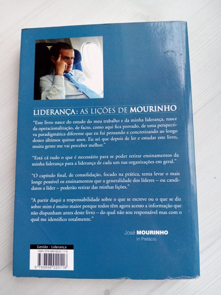 Livro Liderança As lições de Mourinho