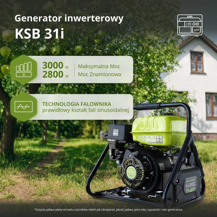 Agregat Generator inwertorowy KSB 31i