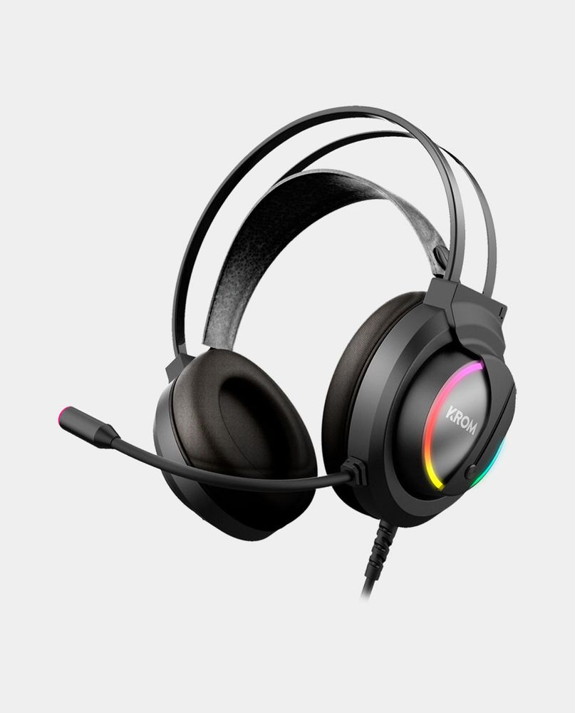 Headset Fone de Ouvido Krom LED RGD GAMER