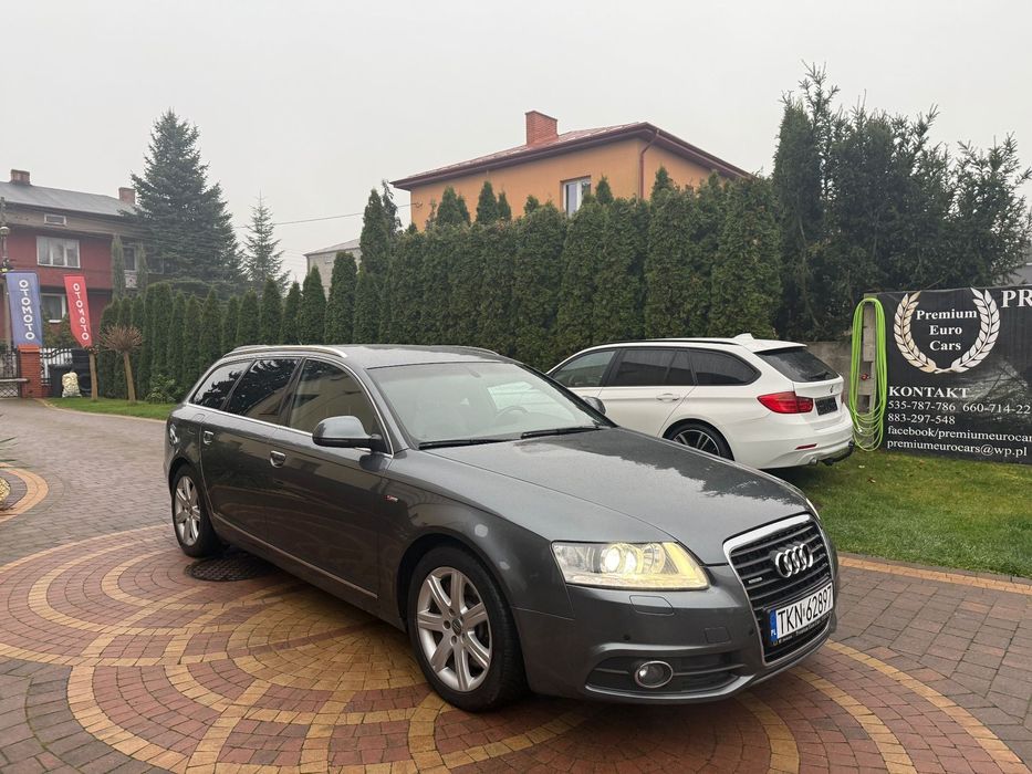 Audi A6 Avant 3.0Tdi V6 240KM Quattro Tiptronik*S-LINE*Daytona Grey*100%Igła!!!