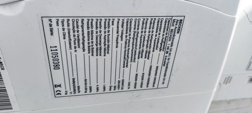 Ar-condicionado de parede