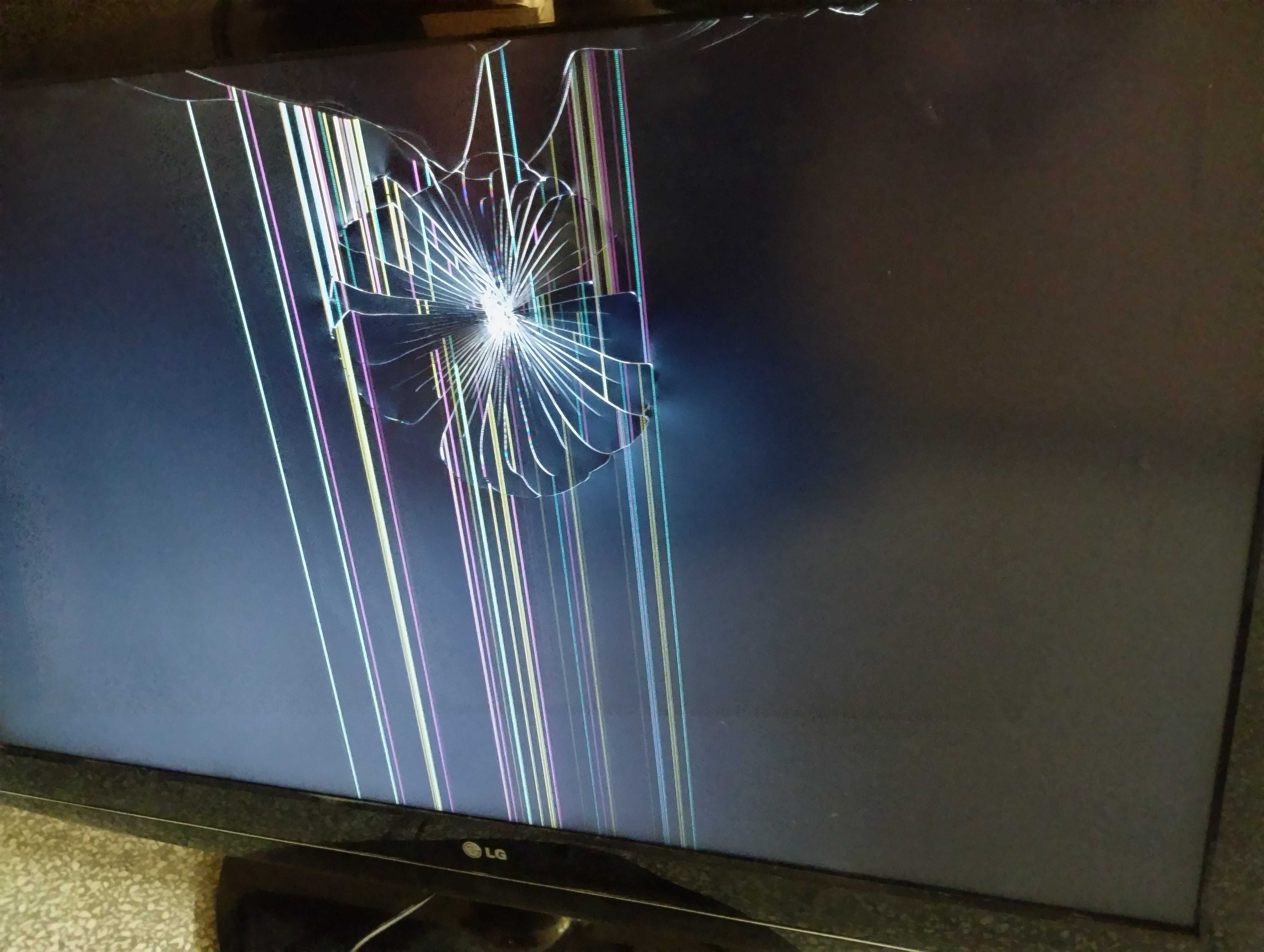 Telewizor LG 47 cali - uszkodzona matryca