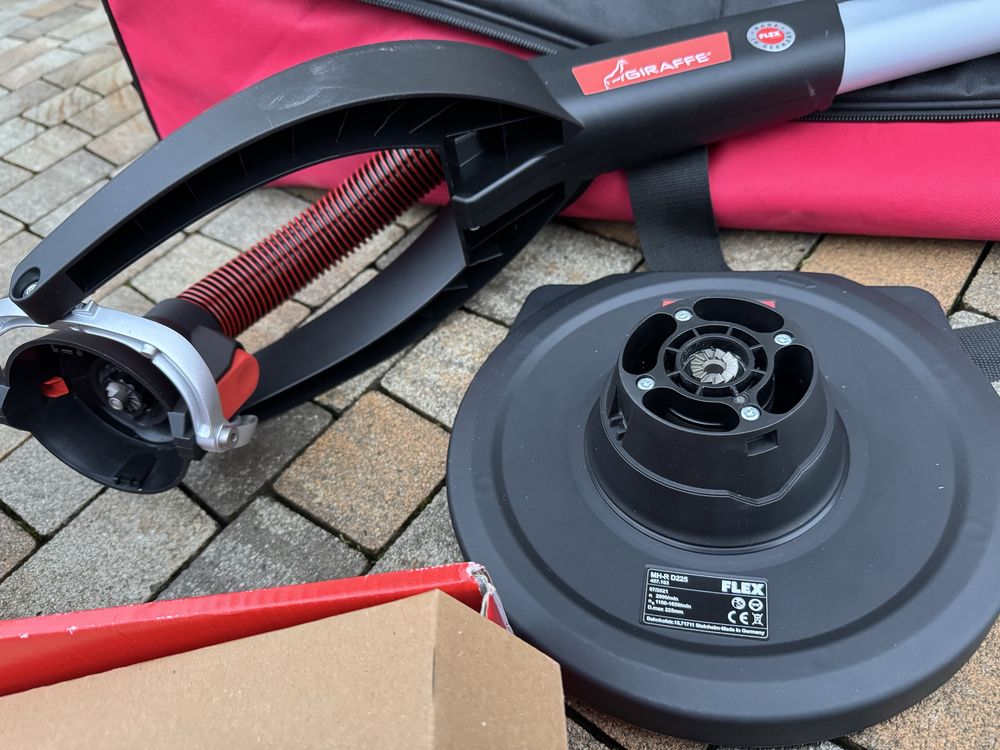 Nowa Żyrafa FLEX GE7 nowy model głowica ścięta do gładzi makita bosch