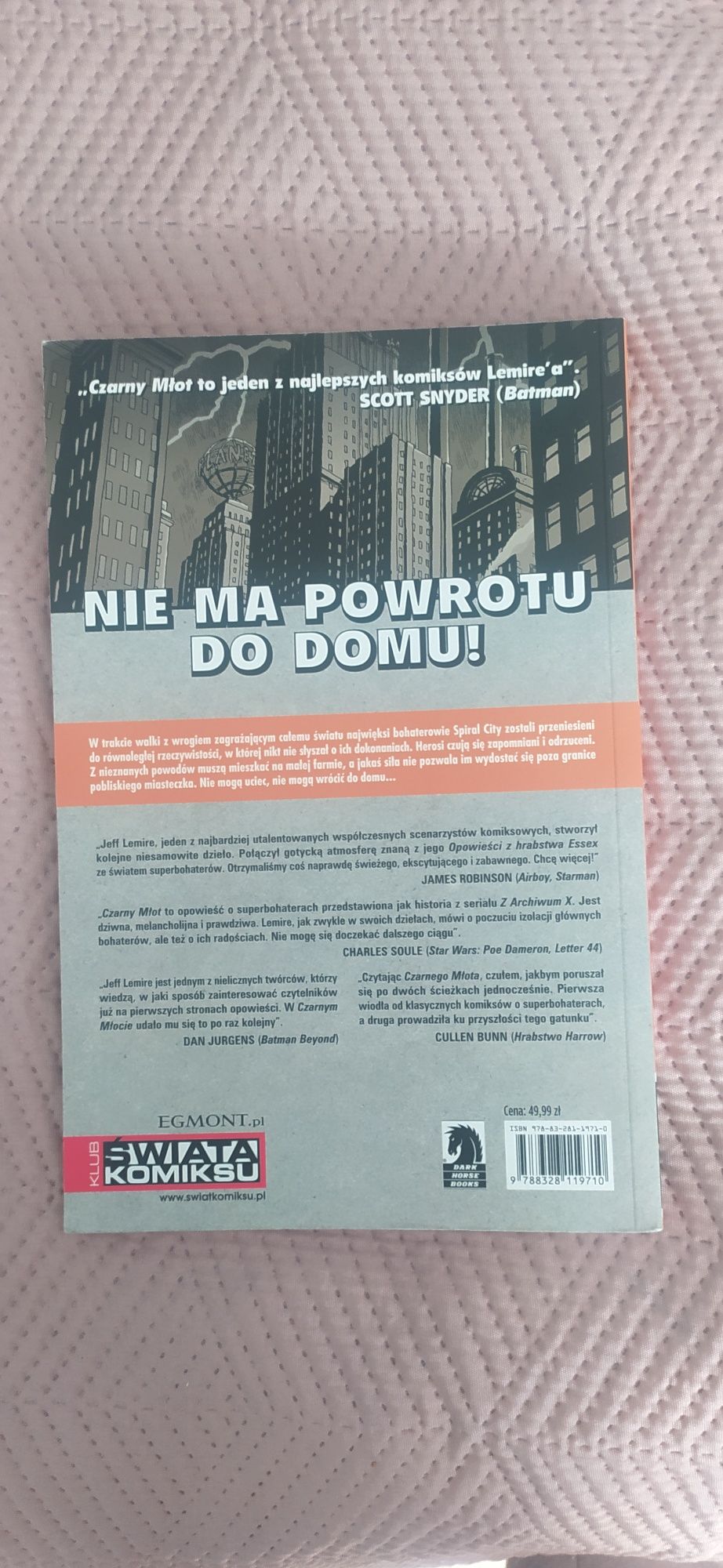 Komiks czarny młot tajna geneza