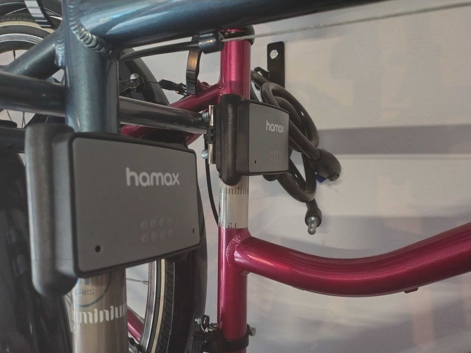 Hamax KISS fotelik rowerowy tylny + 2 adaptery + pokrowiec