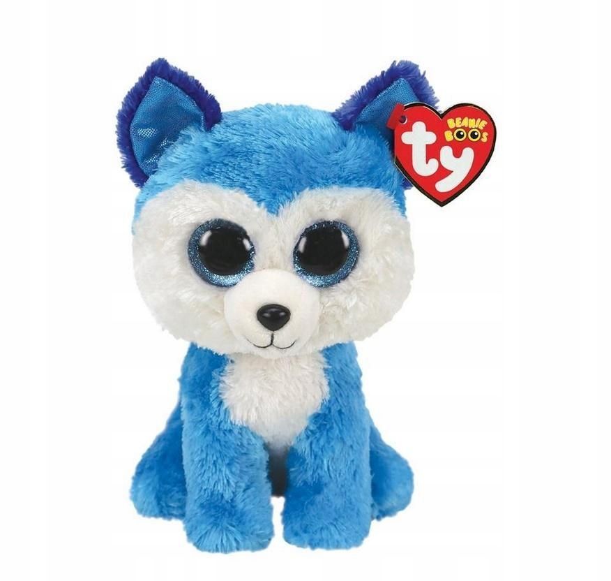 Beanie Boos Prince - Niebieski Husky 15cm, Ty