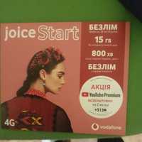 Стартовий пакет Vodafone joice Start