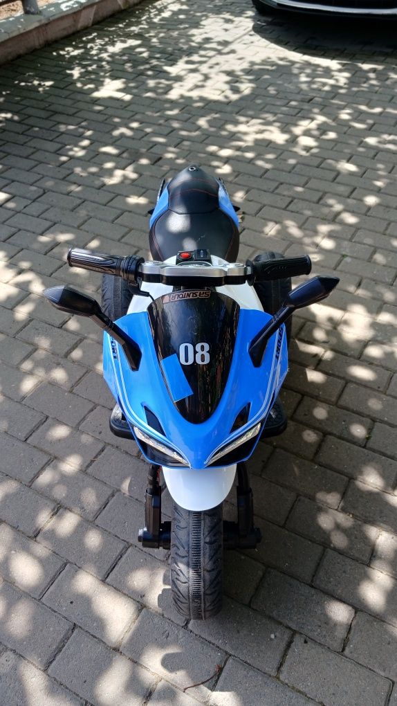 Мотоцикл дитячий Bambi Racer синій M 4053EL-4
