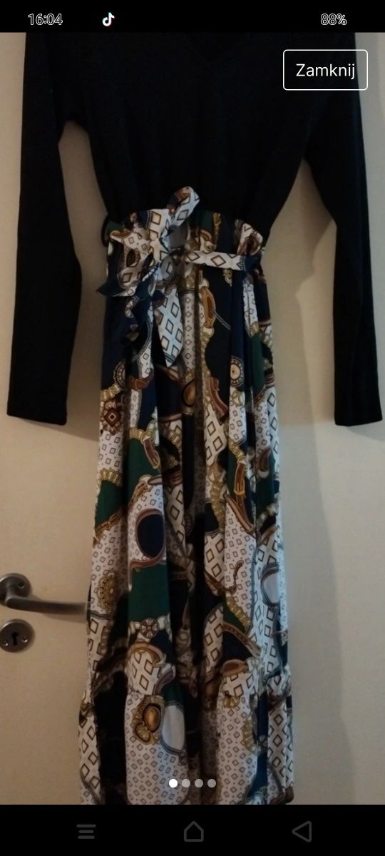 Sukienka maxi l/xl