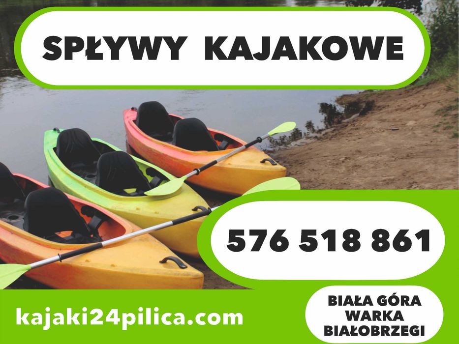 Spływy Kajakowe Pilicą Kajaki