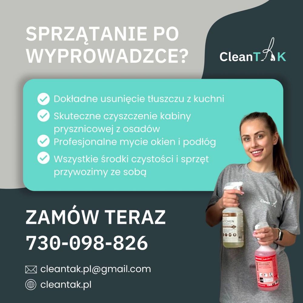 Spzatanie po wyprowadzce