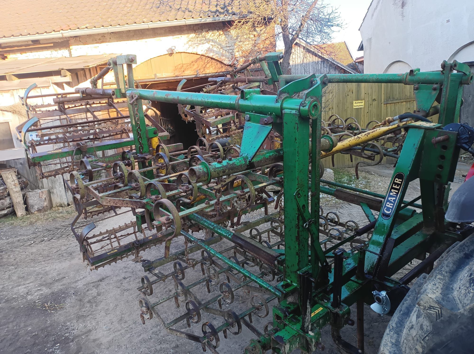 Agregat przedsiewny brona ciężka 4.5 hydrauliczne składana