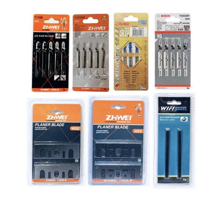 Пилки (полотна) для лобзика — всі види для дерева та металу