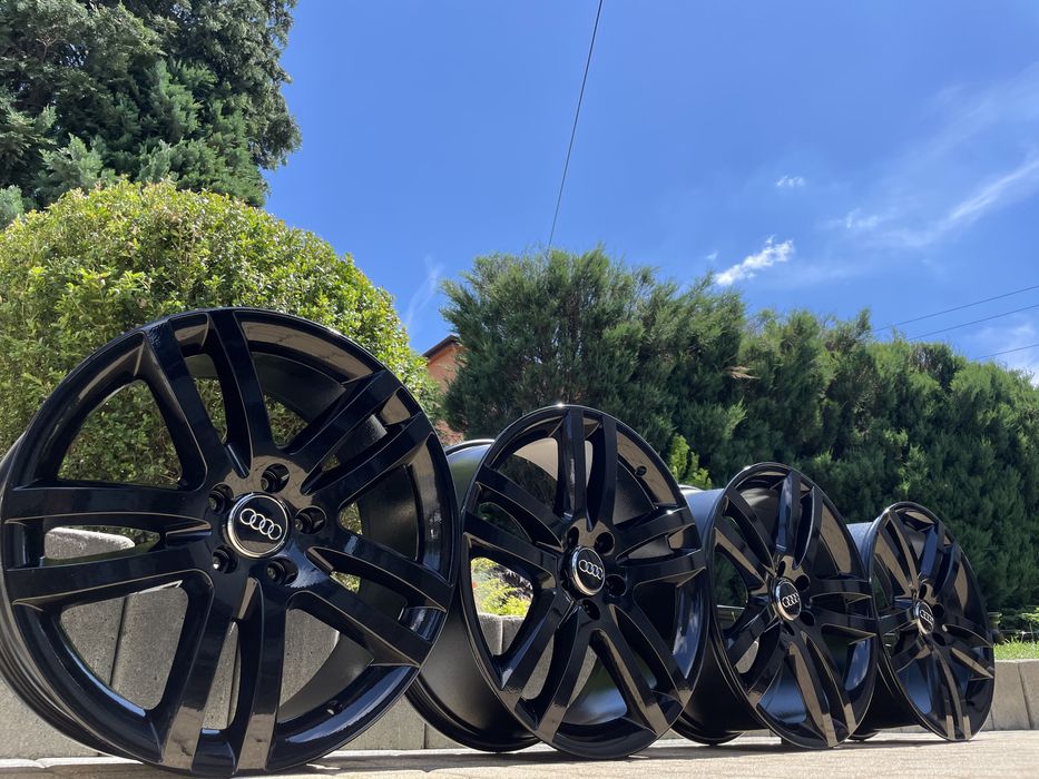 20 5x120 vw touareg 9J 20 et57 czarne bbs oz