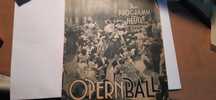 stara niemiecka ulotka kinowa opernball 1938rok