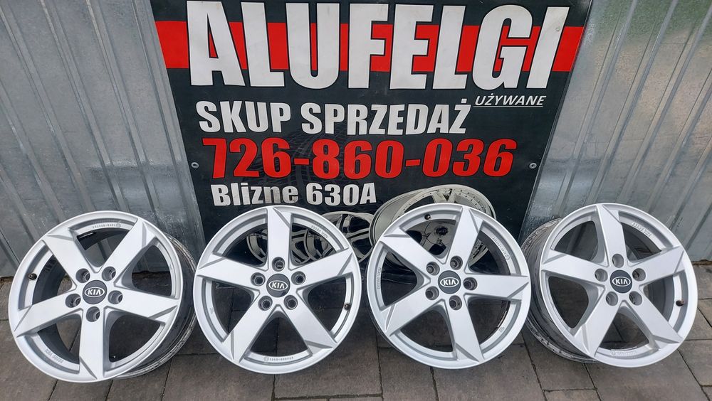 Alufelgi 16 cali 5x114.3 KIA Cee'd Soul Shuma I30 Ix25