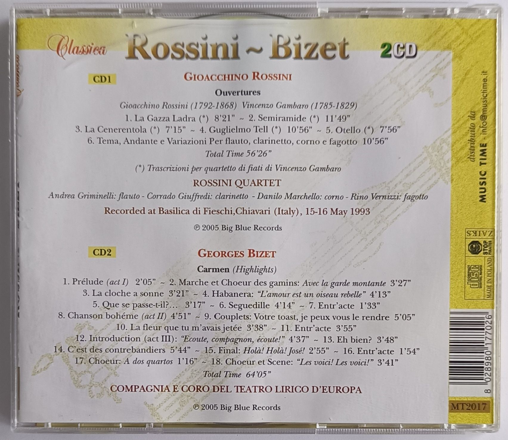 Rossini Bizet 2CD 2005r