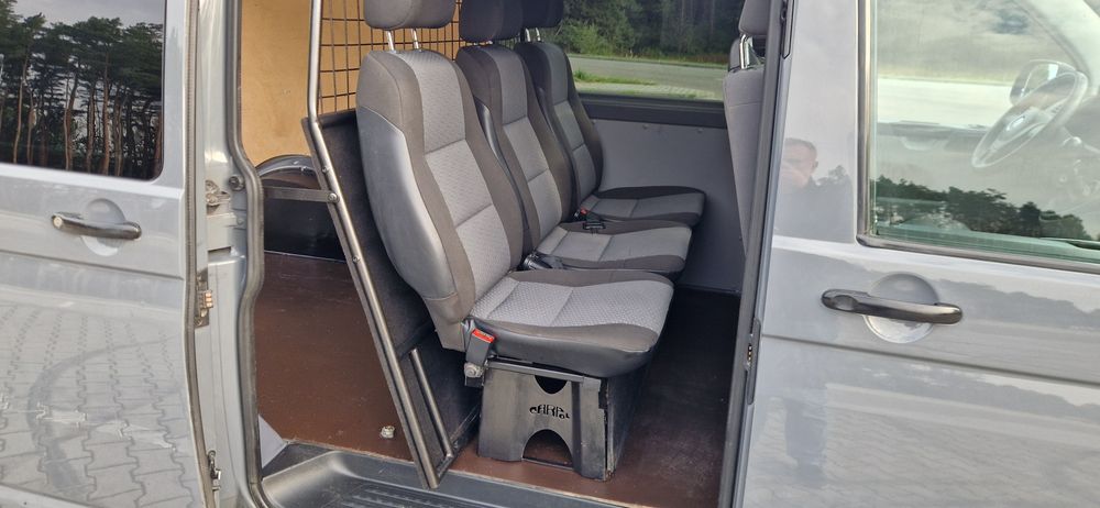VW Transporter T5 long 2013r Faktura VAT 6cio osobowy