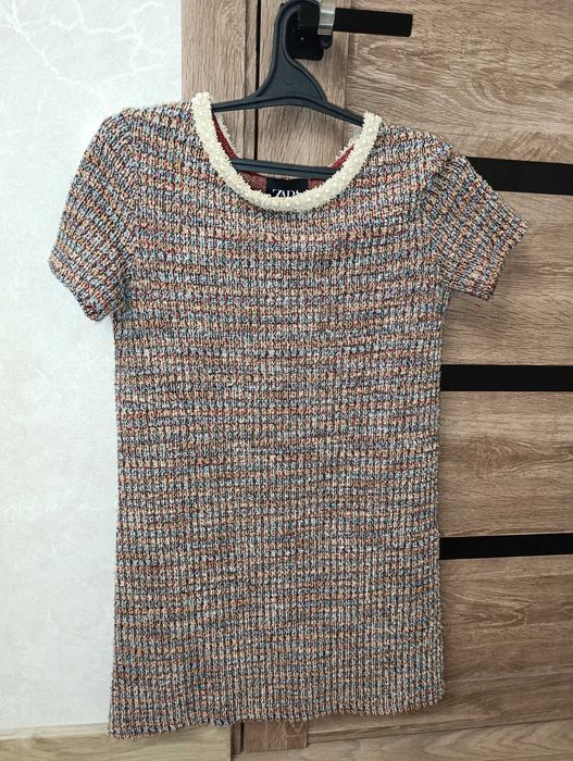 Твідова сукня ZARA.