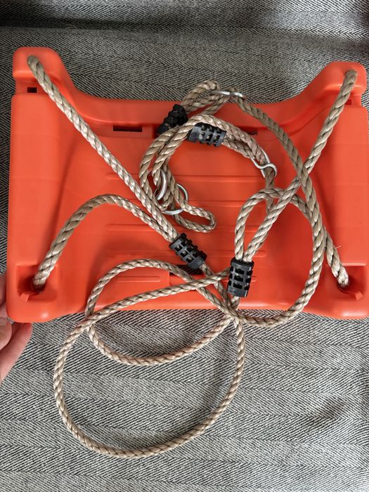 Гойдалки для дітей KBT Trix 3в1 Помаранчевий