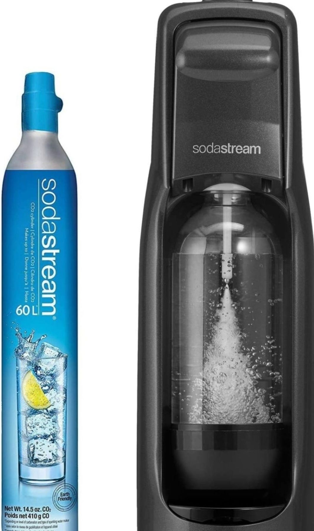 Soda stream napełnienie wymiana naboju butli CO2