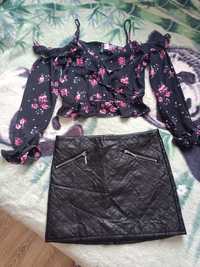 Bluzka spódniczka spódnica H&M