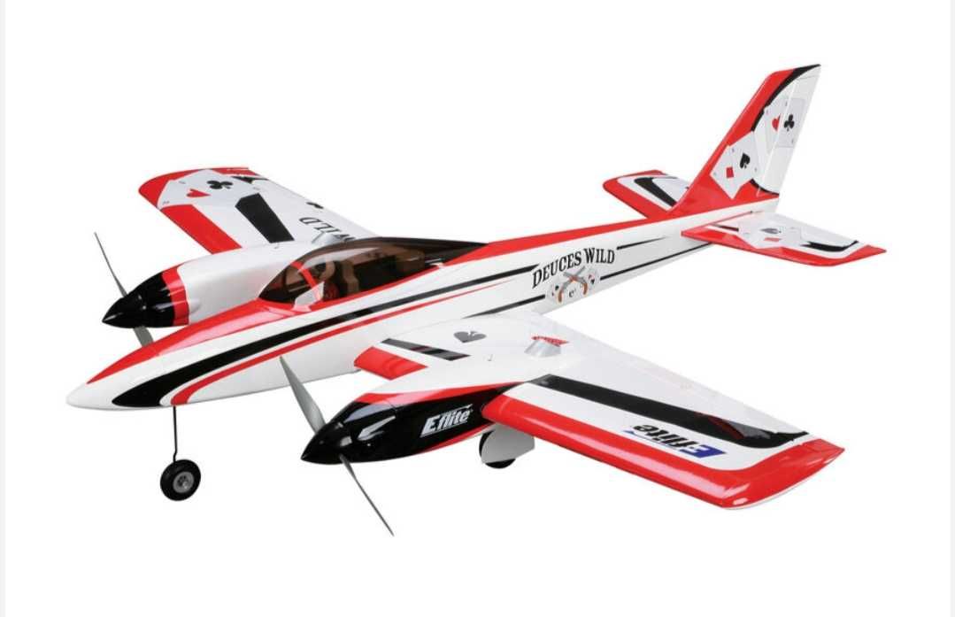 Samolot RC Deuces Wild marki E-flite.