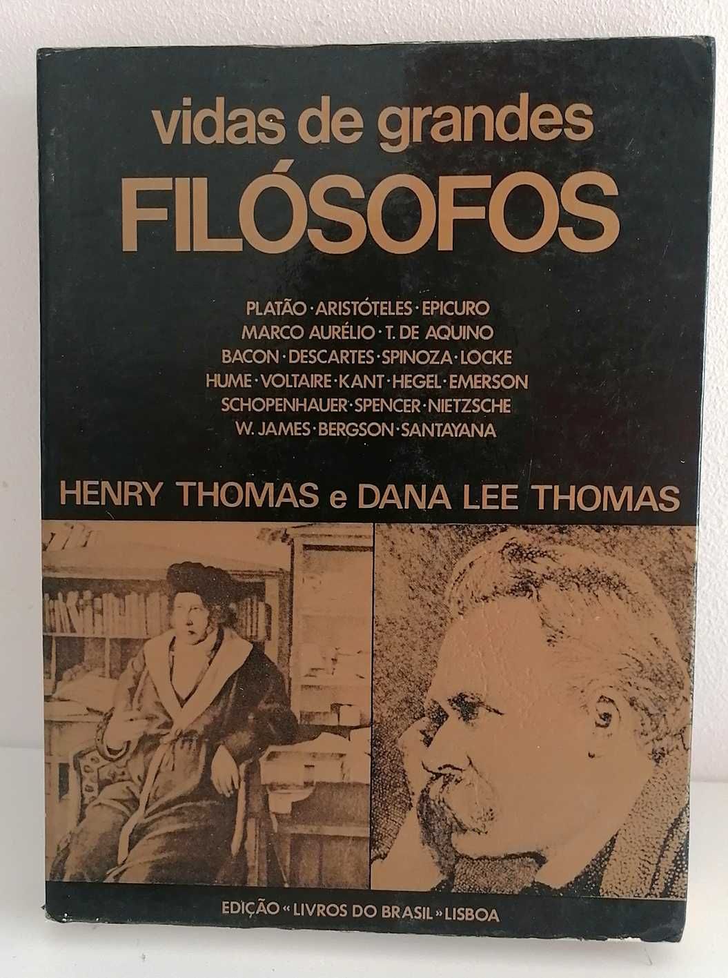 Livro - Vidas de Grandes Filósofos, de Henry Thomas e Dana Lee Thomas