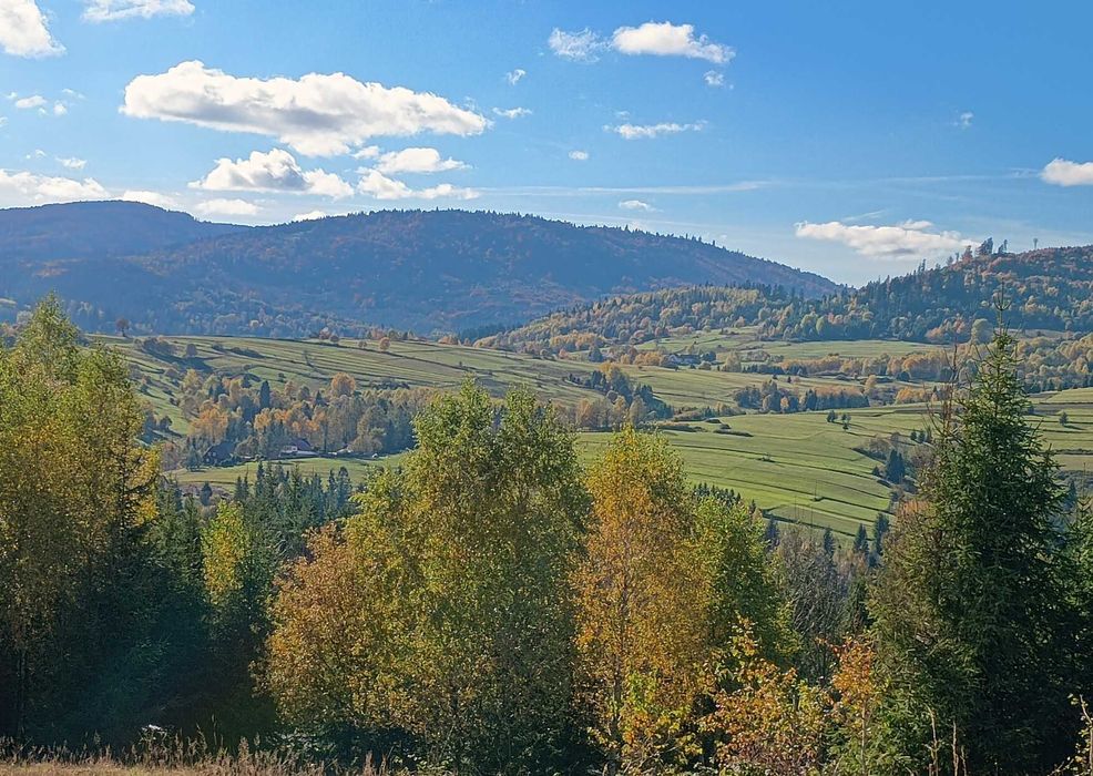 Działki budowlane – Sól Zagajka, gm. Rajcza, spokój, natura